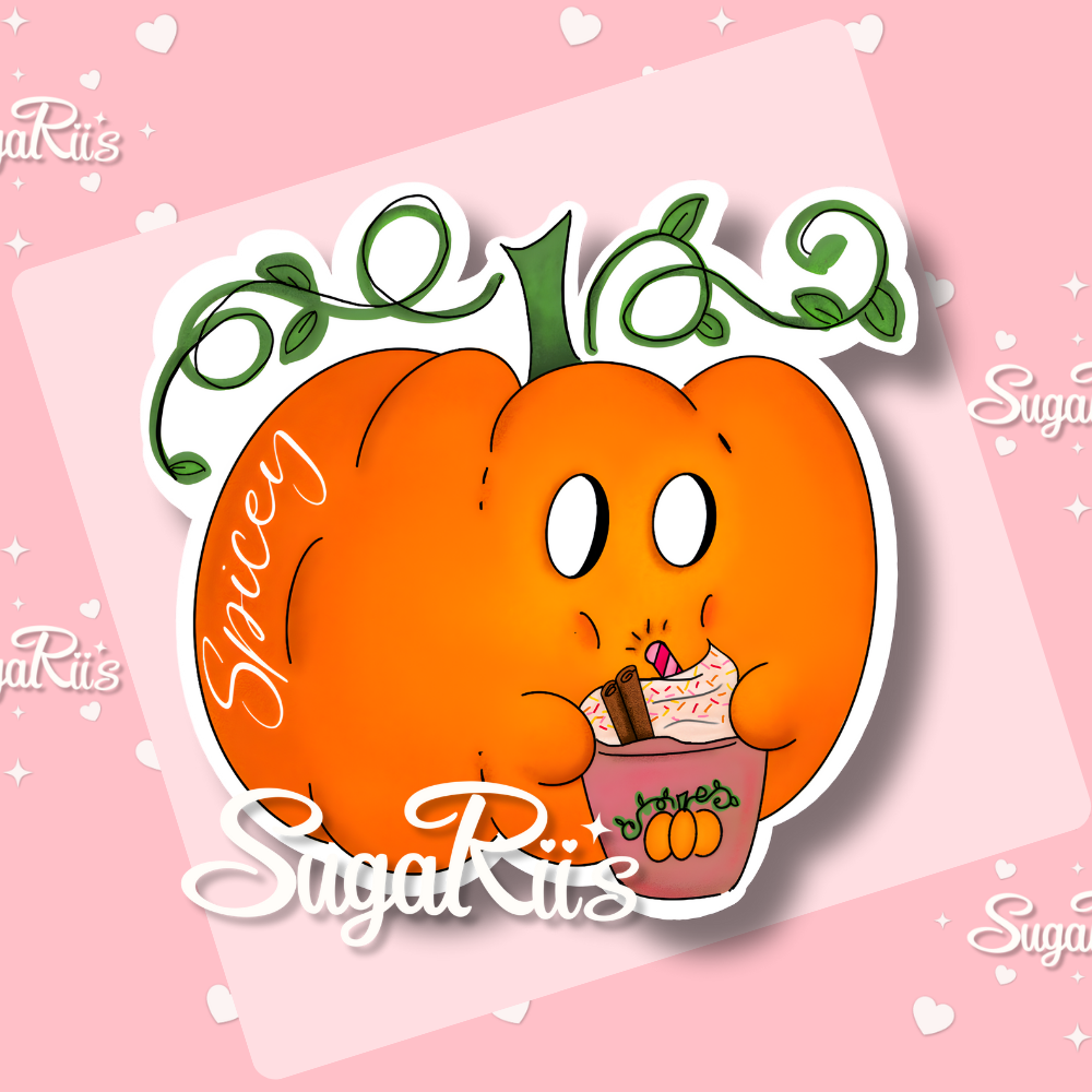 Spicy Pumpkin Sticker