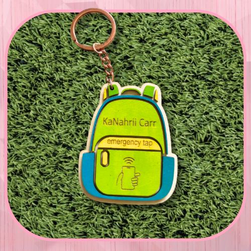 NFC Tag Custom Keychain