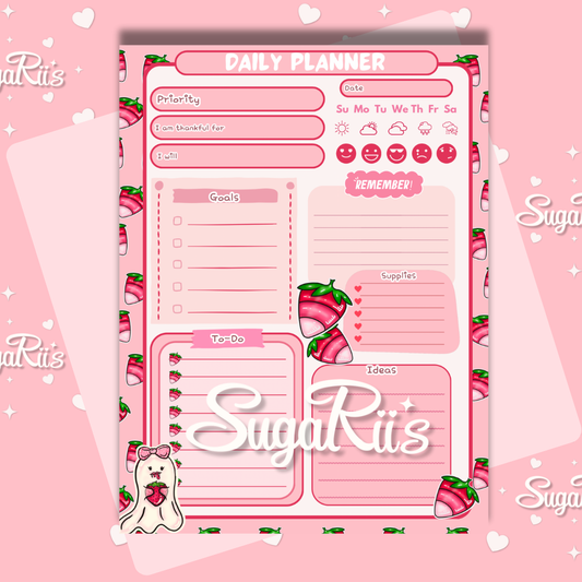 Booberry Busy Girl Notepad